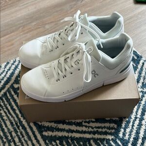 On Running Men's White Sneakers - Roger Advantage